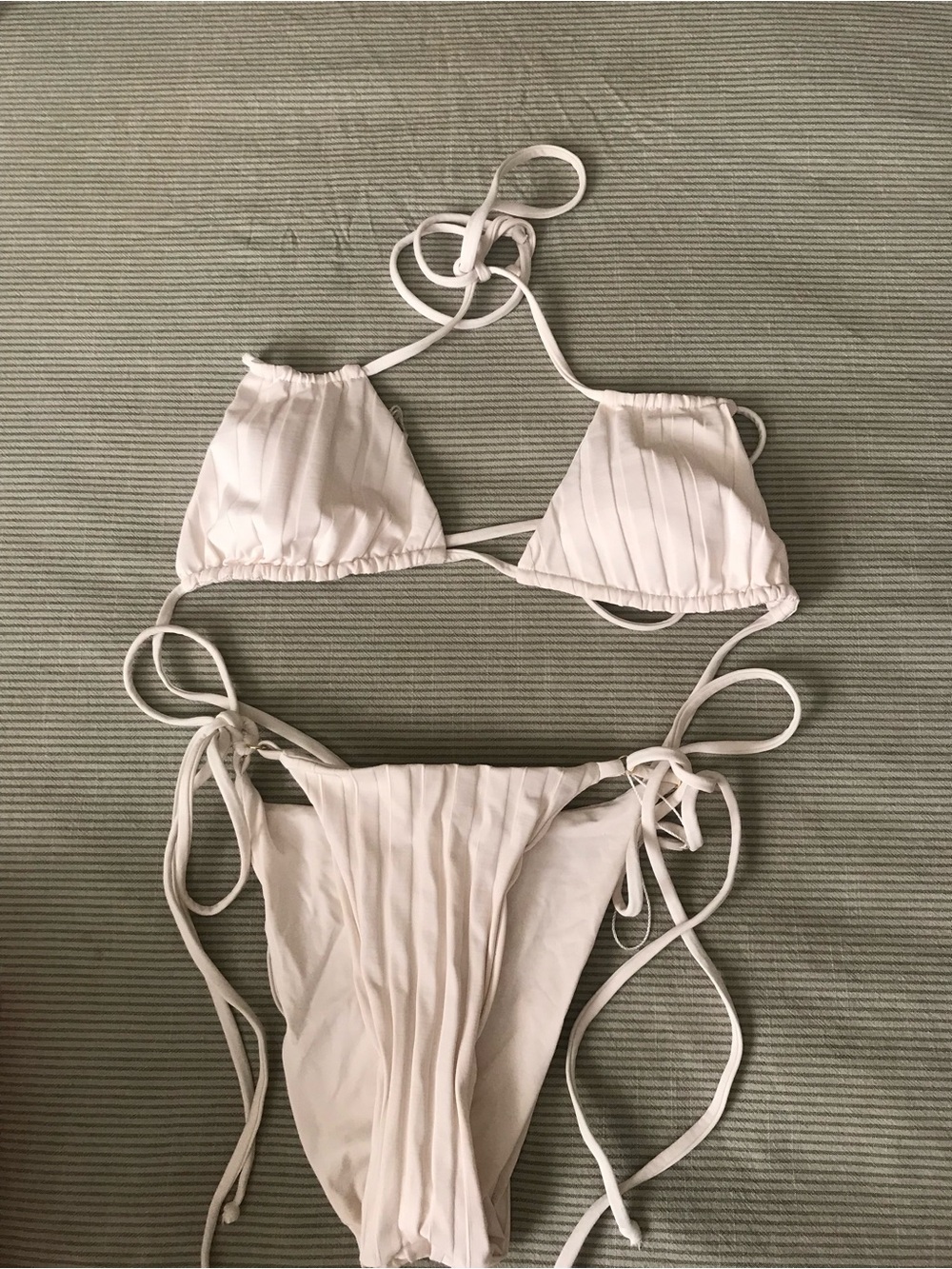 KYA SWIMSET size small cream
